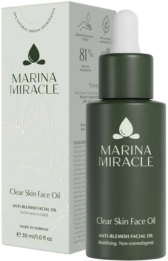 Marina Miracle Clear Skin Face Oil 28 ml