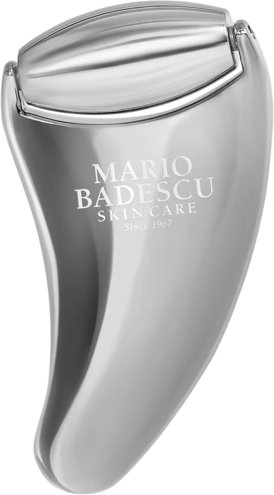 Mario Badescu 2-in-1 Gua Sha Roller hierontaväline kasvoille 1 kpl