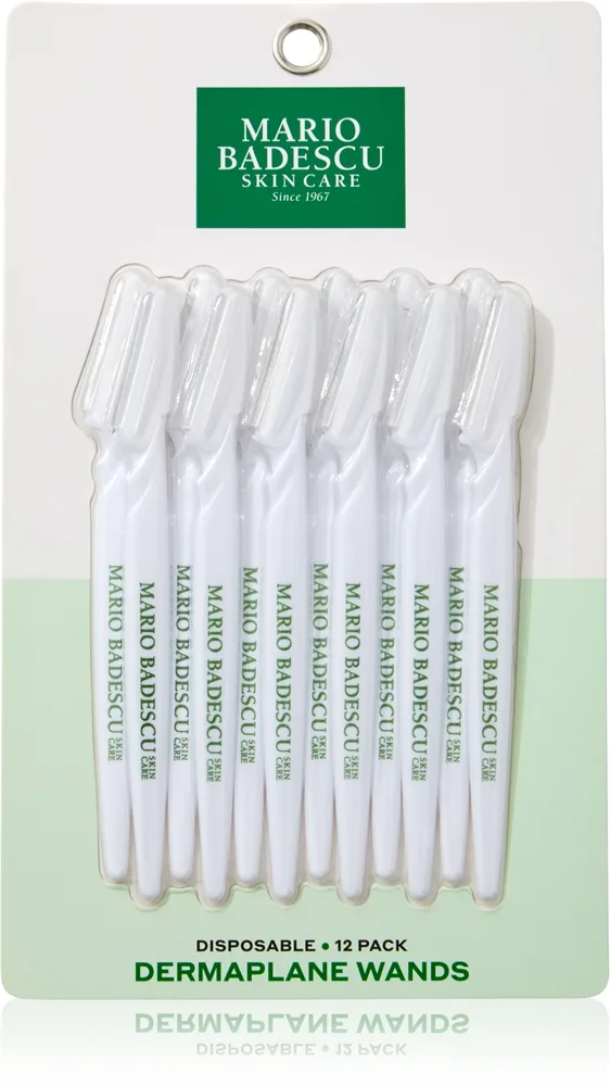 Mario Badescu Dermaplane Wands partaveitsi kasvoille 12 kpl