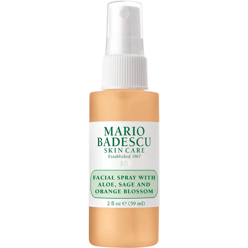 Mario Badescu Facial Spray with Aloe, Sage and Orange Blossom energisoiva kosteuttava kasvosuihke 59 ml