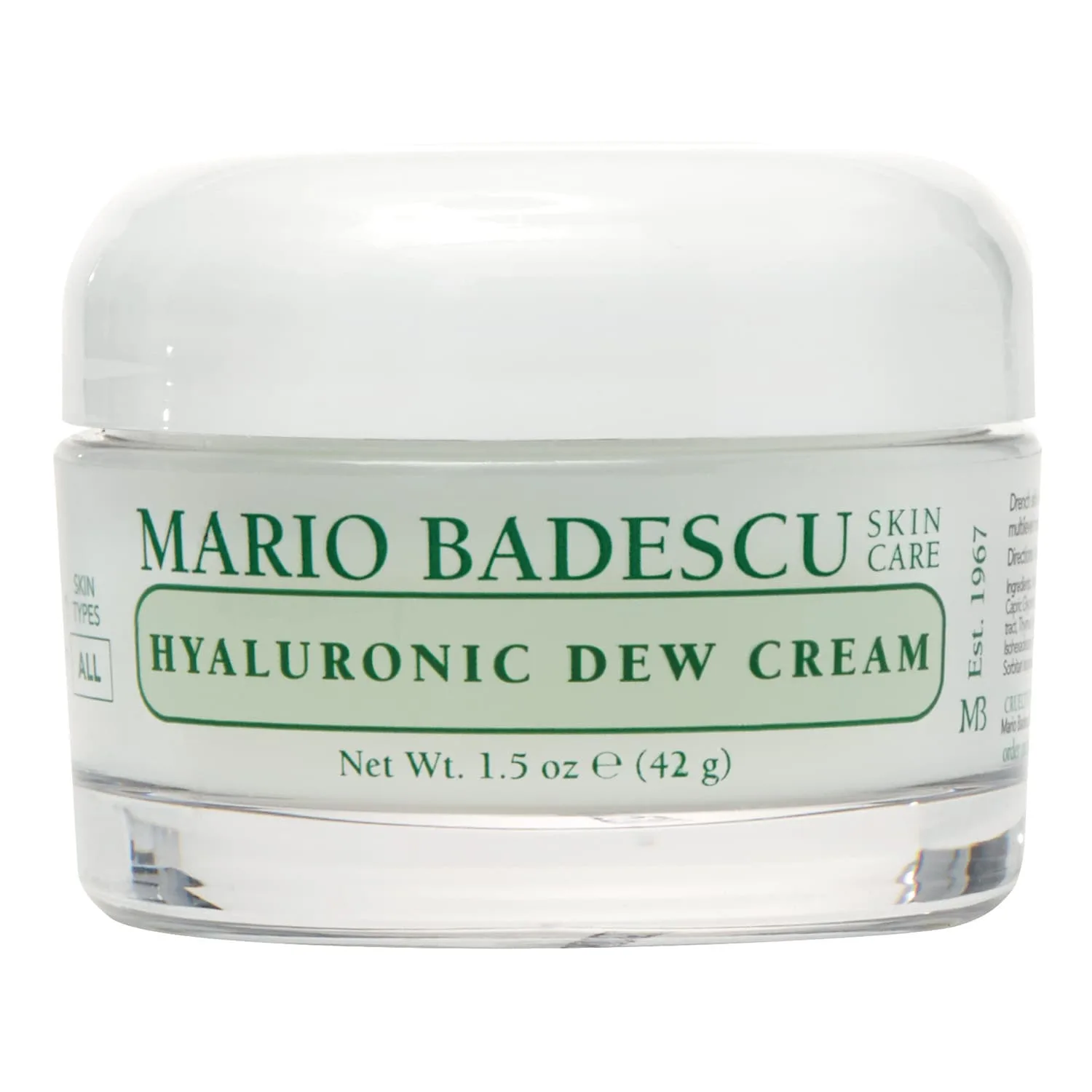 Mario Badescu Hyaluronic Dew Cream Fuktgivande gel-kräm Oljefri 42 g