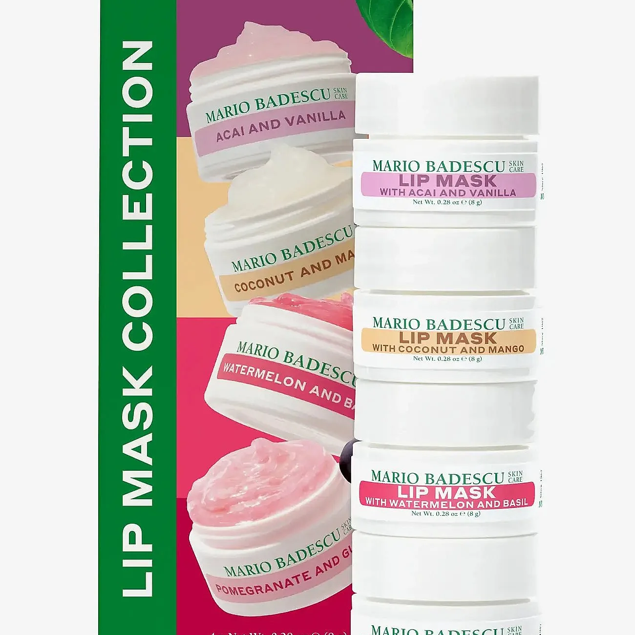 Mario Badescu Lip Mask Collection 4 pieces