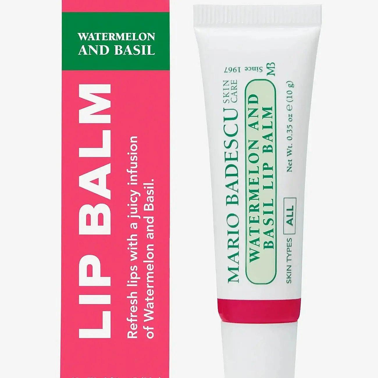 Mario Badescu Lip Balm Watermelon & Basil 10 g