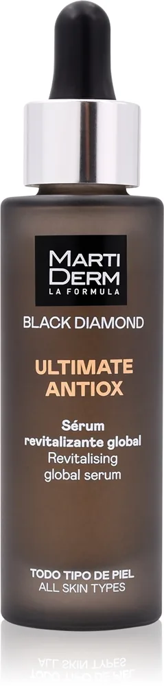 MartiDerm Black Diamond Ultimate Antiox Serum Genoprettende Serum har en antioxiderende virkning 30 ml