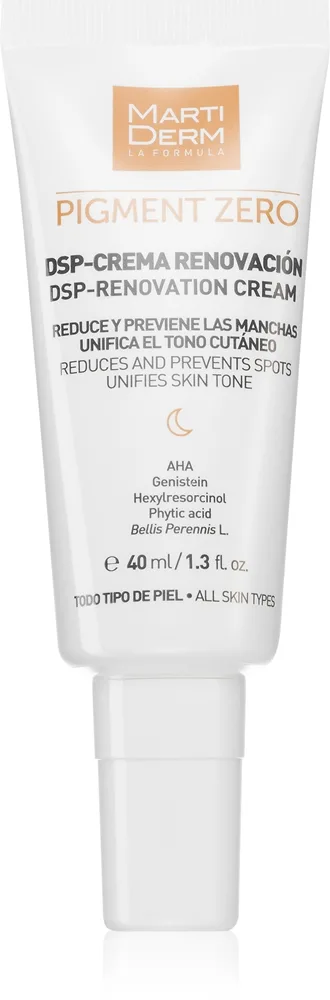 MartiDerm Pigment Zero DSP-Cream yövoide pigmenttiläiskien ehkäisyyn 40 ml