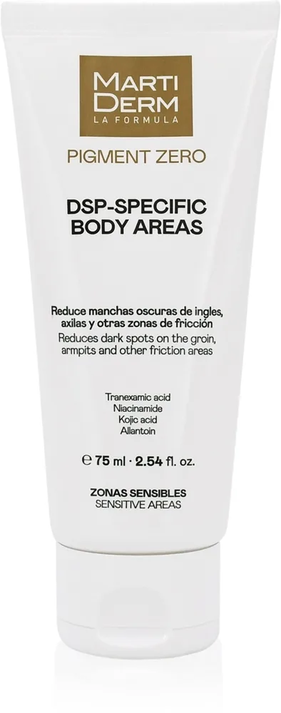 MartiDerm Pigment Zero DSP-Specific Body Areas vartalovoide pigmenttiläiskien ehkäisyyn 75 ml