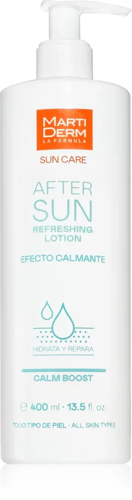 MartiDerm Sun Care After Sun Refreshing Lotion Lindrande after sun kräm 400 ml