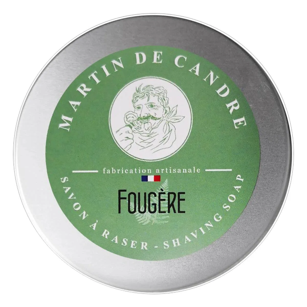 Martin De Candre Barbersæbe, FougÃ¨re, 200 g.
