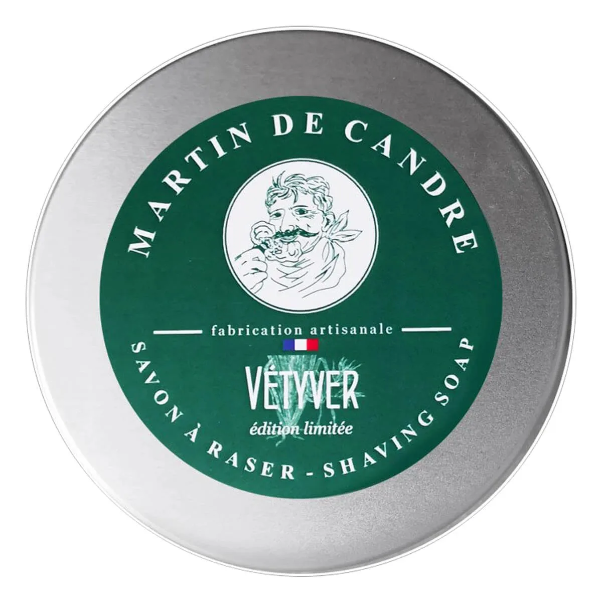 Martin De Candre Barbersæbe, Vetyver, 200 g.