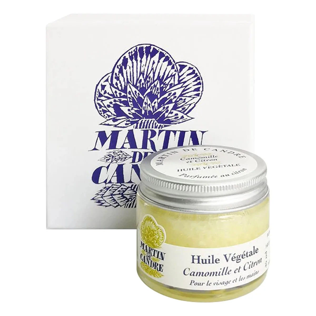 Martin De Candre Preshave Oil, Copra Chamomilla & Lemon, 45 ml.