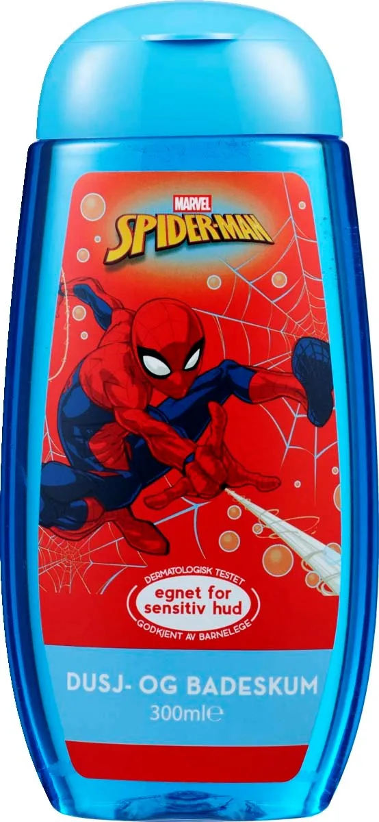 Marvel Spiderman Dusj- og Badeskum 300 ml