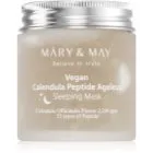 Mary&May Calendula Peptide Ageless Sleeping Mask lugnande nattmask med effekt mot åldrande 110 g