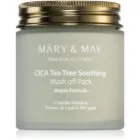 Mary&May Cica Tea Tree Soothing Rengörande lermask med mineraler med lindrande effekt 125 g