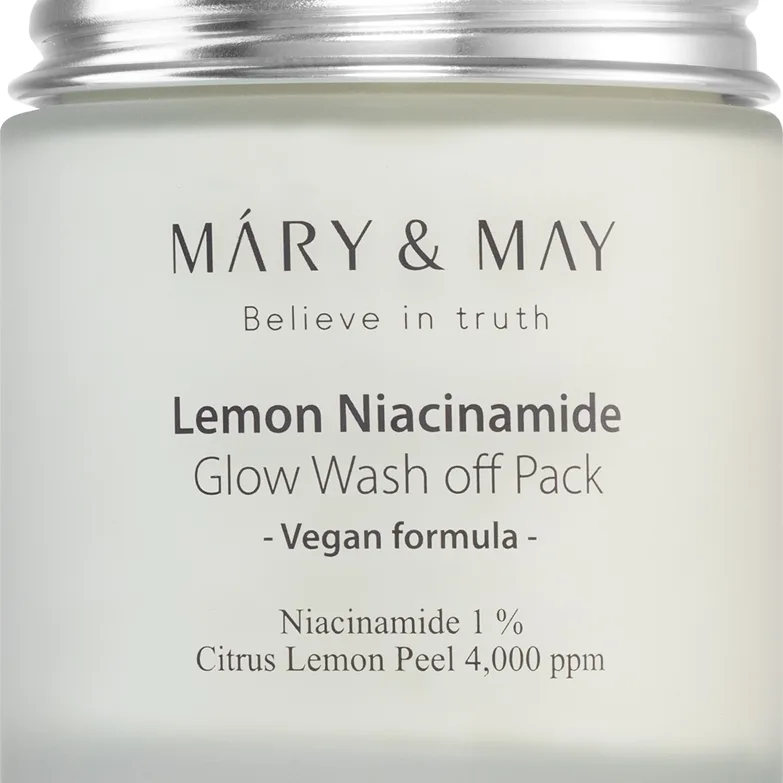 Mary&May Lemon Niacinamid Återfuktande och uppljusande mask 125 g