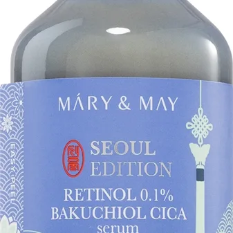 Mary&May Retinol 0.1% Bakuchiol Cica Serum Anti-rynke serum Genoprettende hudbarriere 80 ml