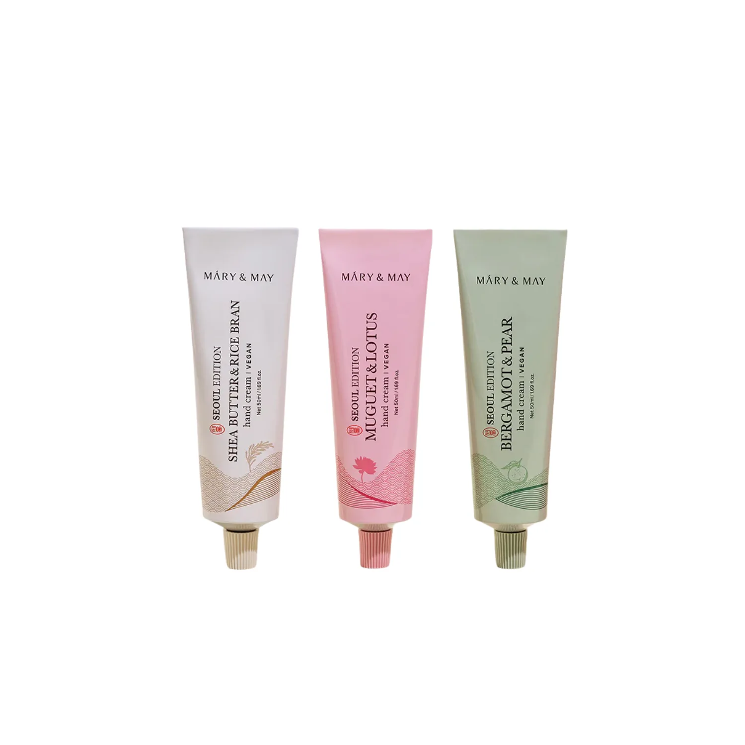 Mary&May Seoul Edition Hand Cream Trio Set 3 x 50 ml