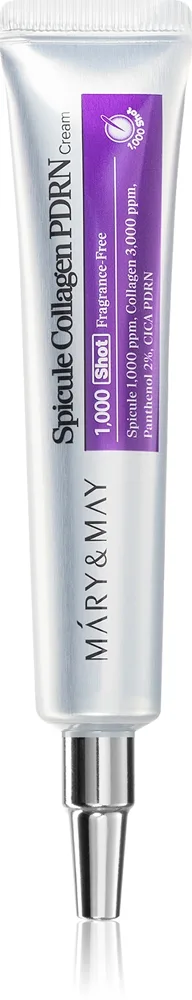 Mary&May Spicule Collagen PDRN Cream mjukgörande och närande kräm Återställande hudbarriär 15 g