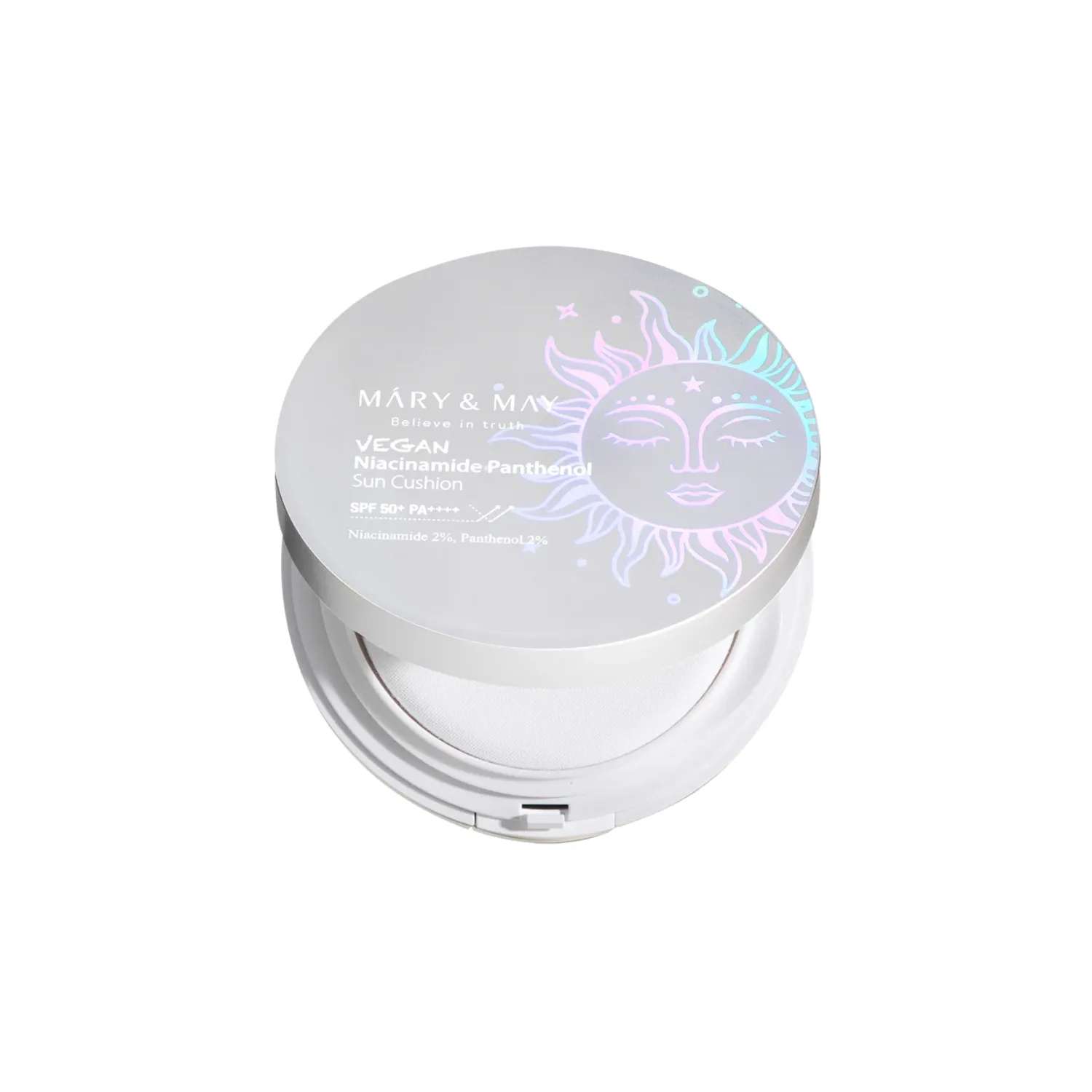Mary & May Vegan Niacinamide Panthenol Sun Cushion SPF50+ PA++++ TGTW