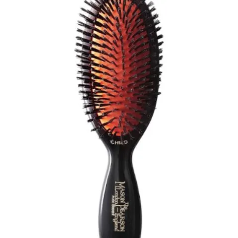 MASON PEARSON Child Dark Ruby/Black Paddelborste