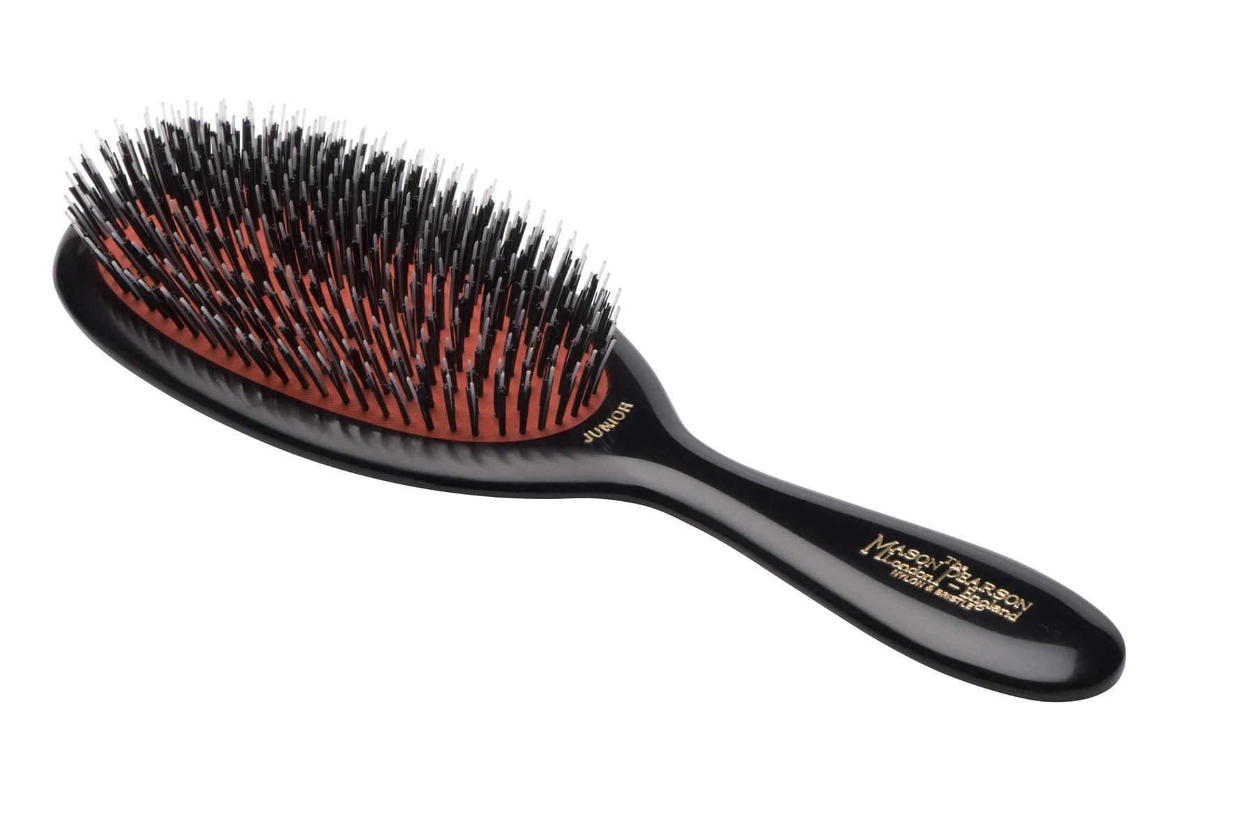 Mason Pearson Junior Boar Bristle & Nylon Dark Ruby