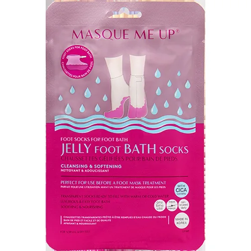 Masque Me Up Jelly Foot Bath Socks (1 sæt)