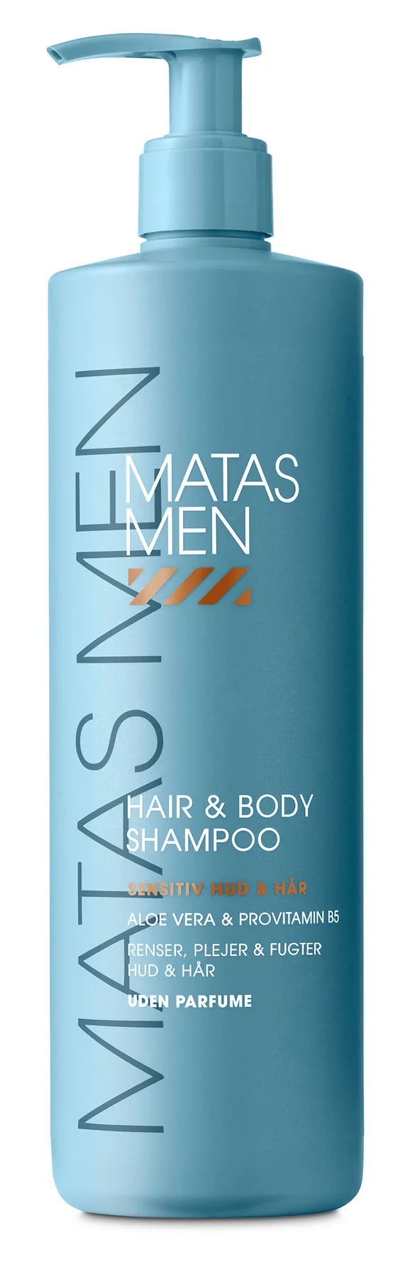 Matas Men Hair & Bodyshampoo Sensitiv Hud (500 ml)