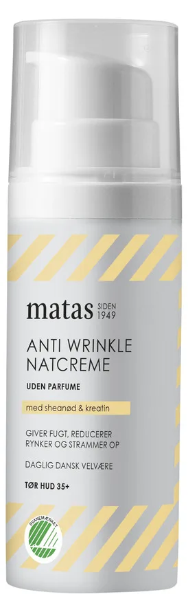 Anti Wrinkle Night Cream For Dry Skin Fragrance Free 50 ml