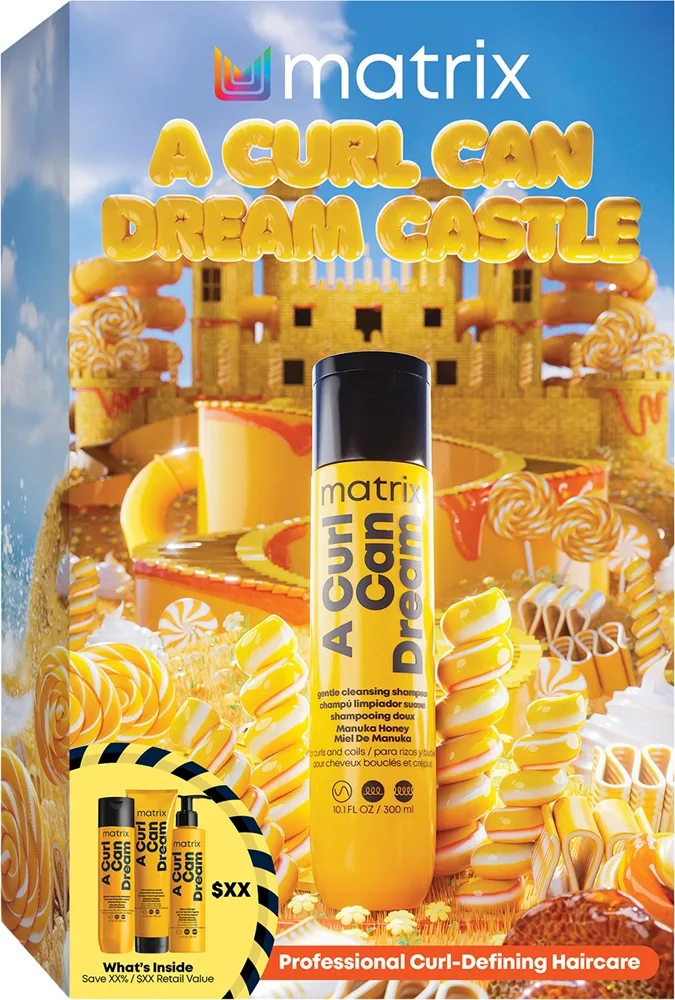 Matrix A Curl Can Dream lahjasetti aaltoileville ja kiharille hiuksille