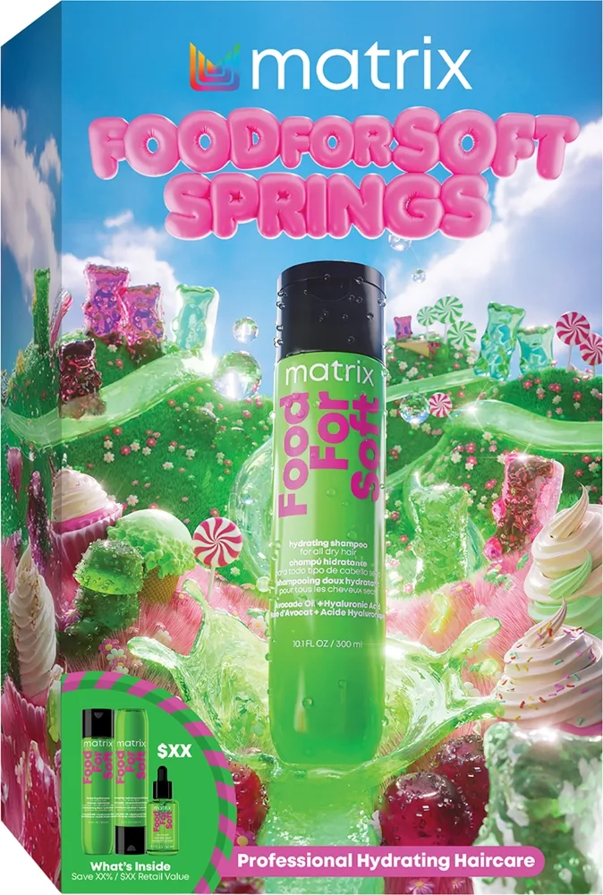 Matrix Food For Soft lahjasetti intensiiviseen kosteuttamiseen