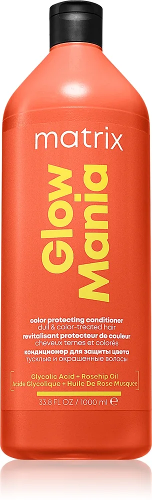 Matrix Glow Mania hoitoaine värjätyille hiuksille 1000 ml