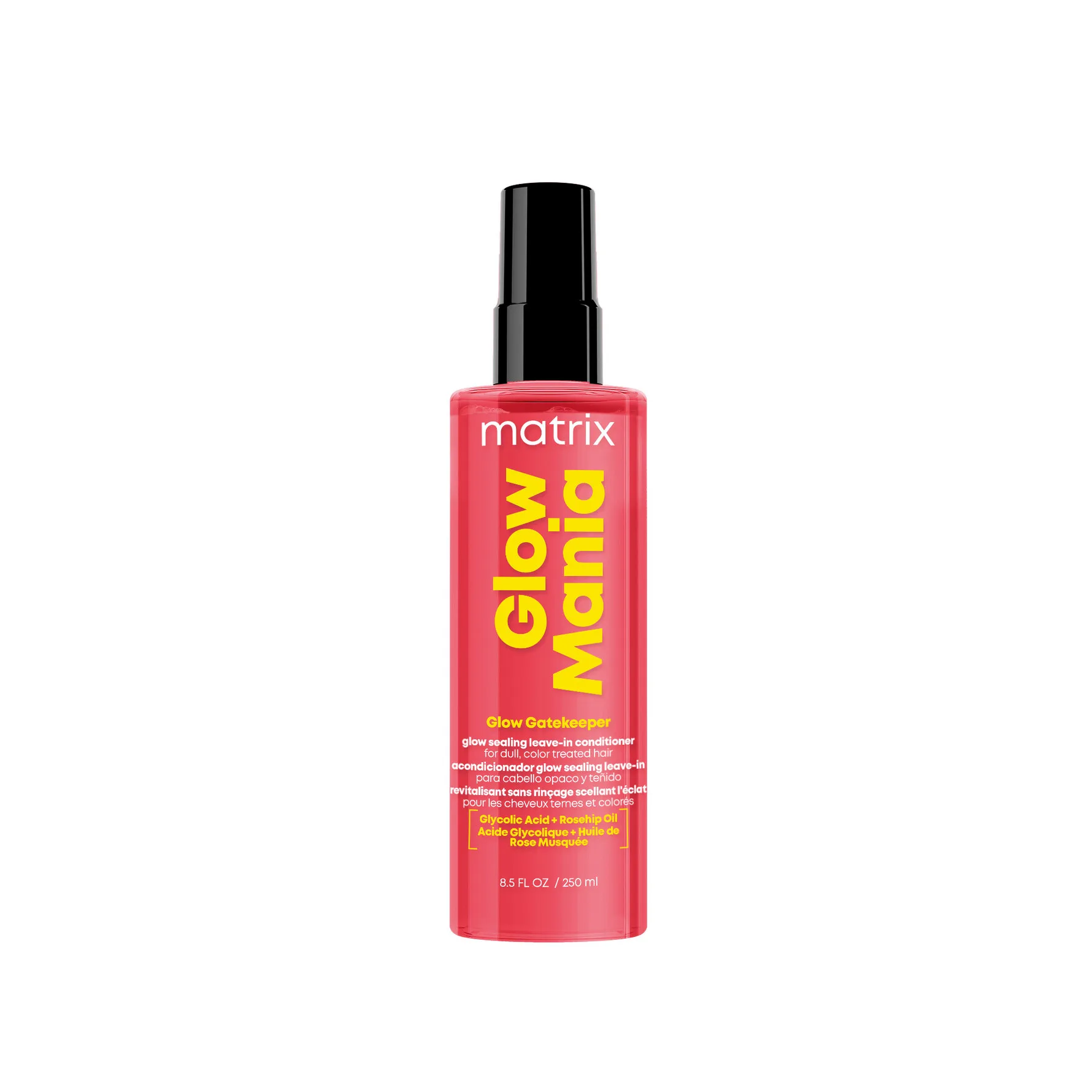 Matrix Glow Mania hiuksiin jätettävä hoitoaine värjätyille hiuksille 250 ml