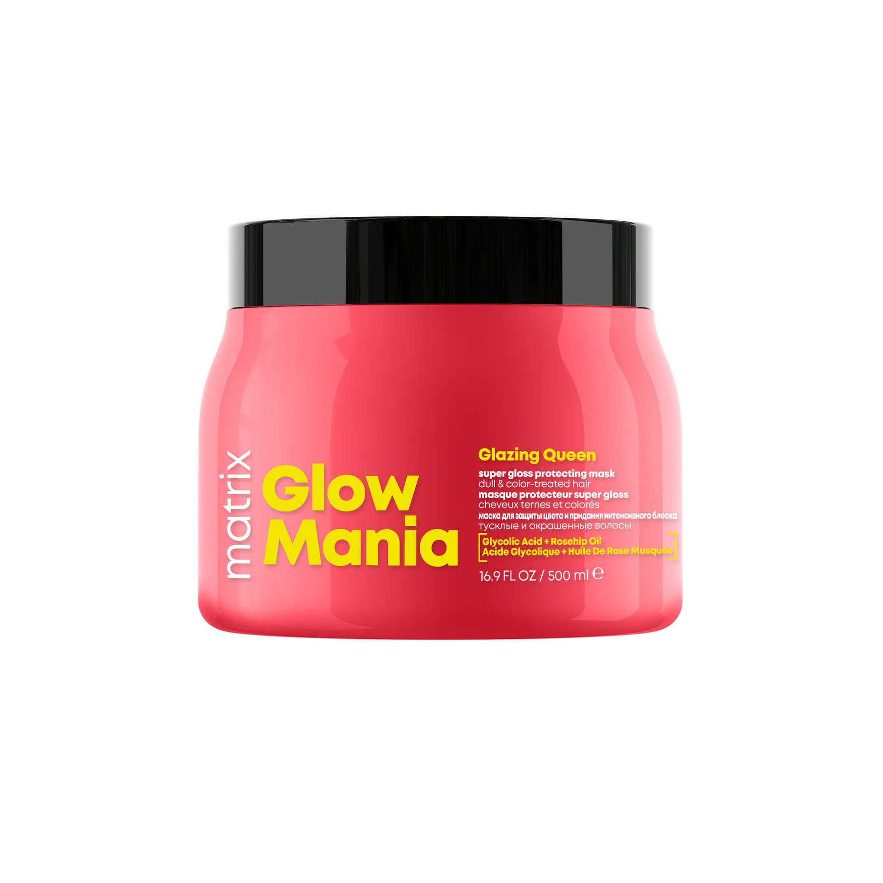 Matrix Glow Mania naamio värjätyille hiuksille 500 ml