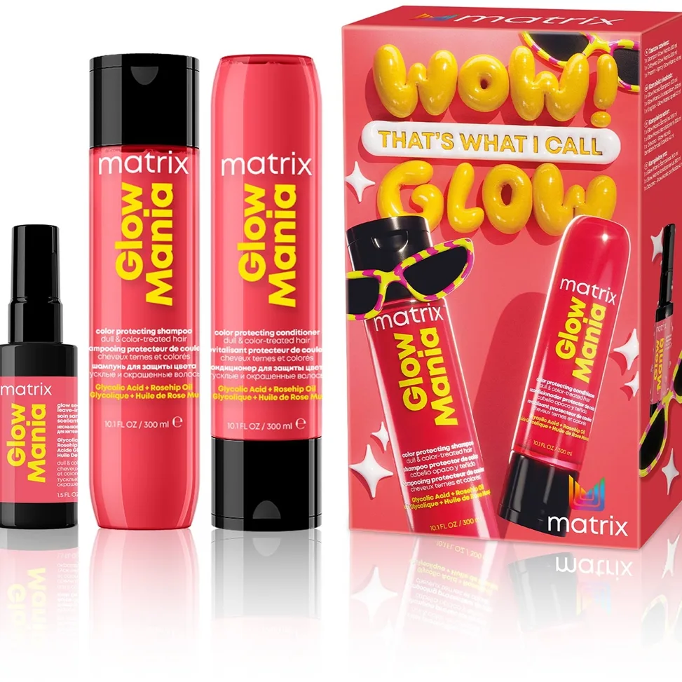 Matrix Glow Mania Presentförpackning För färgat hår