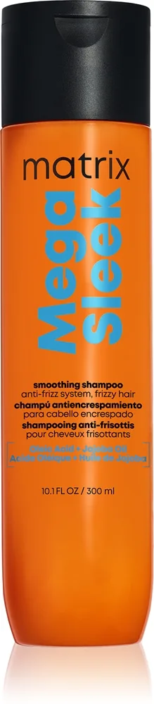 Matrix Mega Sleek Shampoo for Smoothness shampoo kurittomille ja pörröisille hiuksille 1000 ml