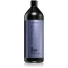 Matrix So Silver Schampo för neutralisering av gula toner 1000 ml