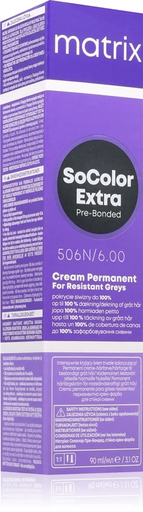 Matrix SoColor Extra Pre-Bonded kestohiusväri sävy 506N 90 ml