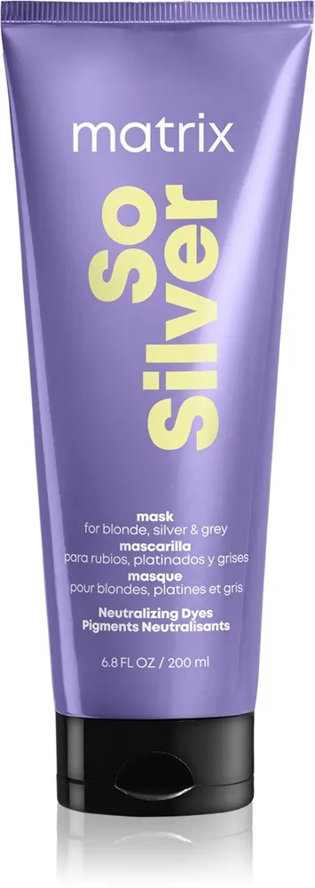 Matrix So Silver naamio keltaisia sävyjä neutralisoiva 200 ml