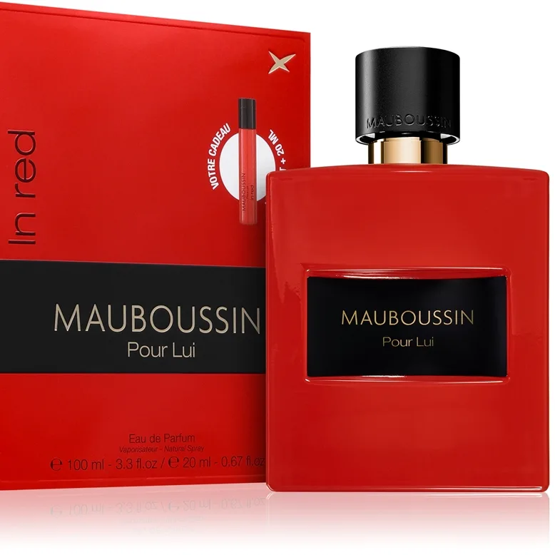 Mauboussin Pour Lui In Red Presentförpackning för män