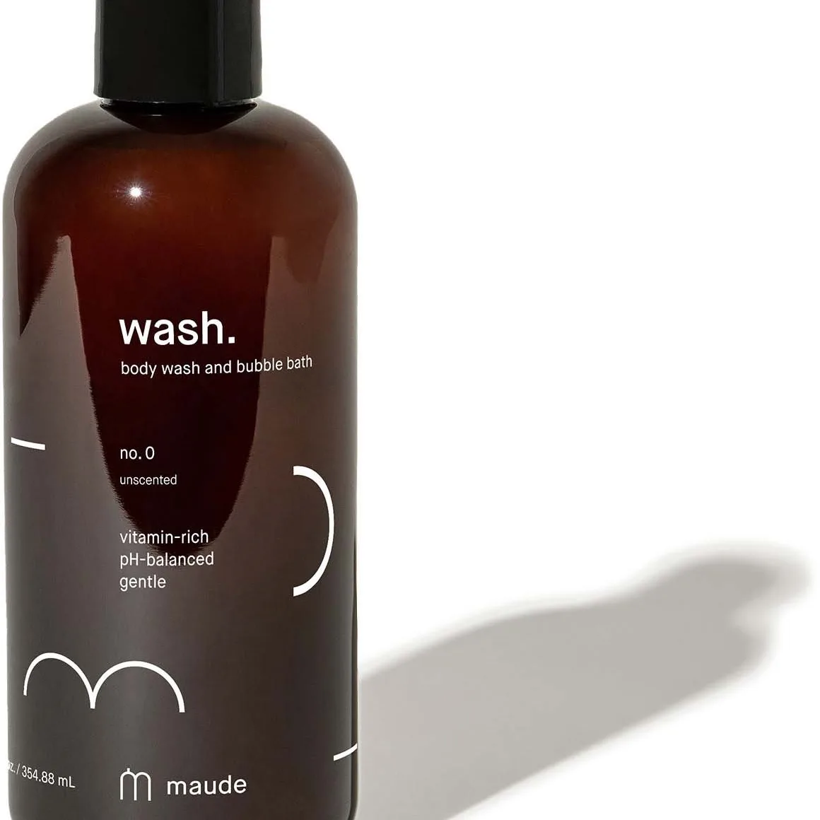 maude Wash. Body Wash and Bubble Bath No. 0 Unscented 354,9 ml