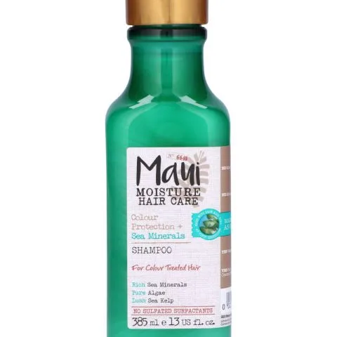Maui Moisture Colour Protection + Sea Minerals Illuminating and Bronzing Shampoo for Colored Hair Med mineraler 385 ml