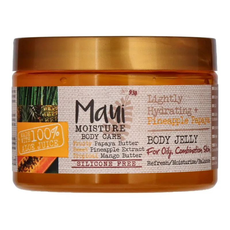 Maui Moisture Lightly Hydrating + Pineapple Papaya Body Jelly 340 g