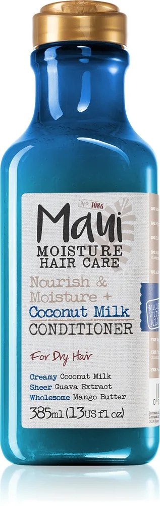 Maui Moisture Nourish & Moisture + Coconut Milk Fugtgivende balsam Til tørt hår 385 ml