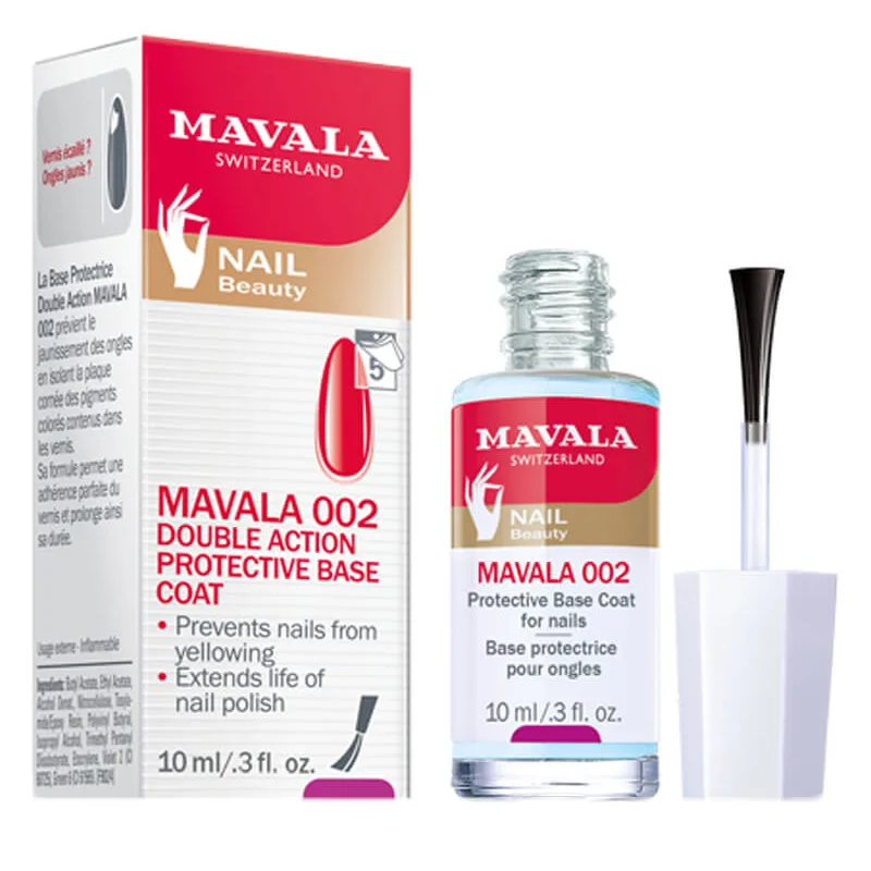 Mavala 002 Double Action Protective Base Coat 10 ml