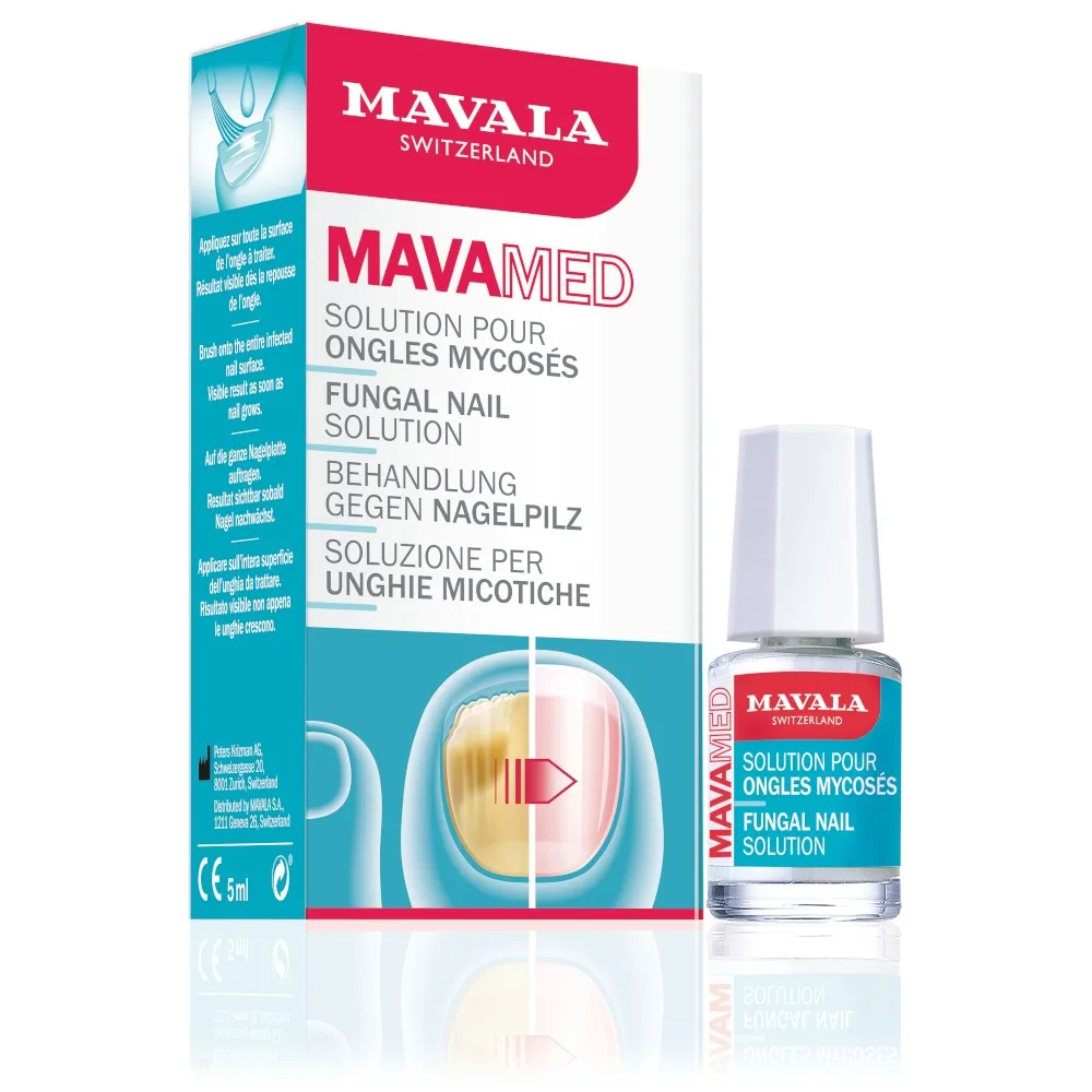 Mavamed Behandlung Gegen Nagelpilz Flüssig 5 ml Flüssigkeit