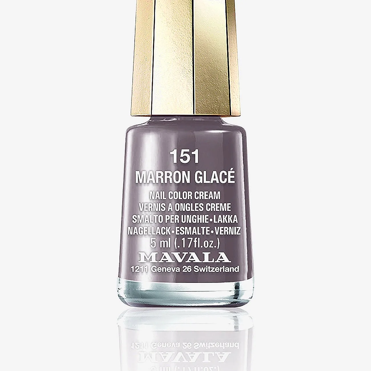 Mini Nail Polish 151 Marron Glacé