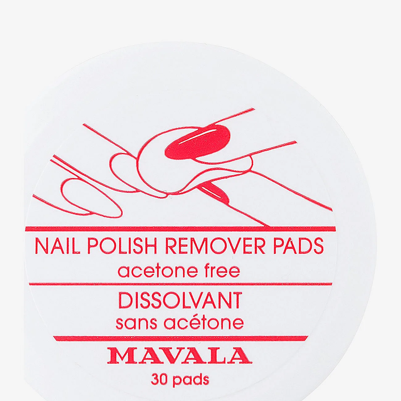 Mavala Nagellacksremoverpads 30 pads