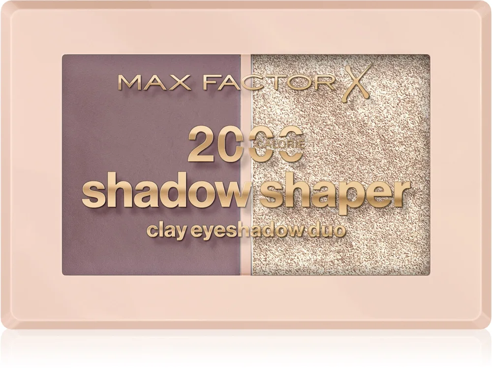 Max Factor 2000 Calorie Shadow Shaper Duo ögonskugga Skugga 030 Shell Shadow 4 g