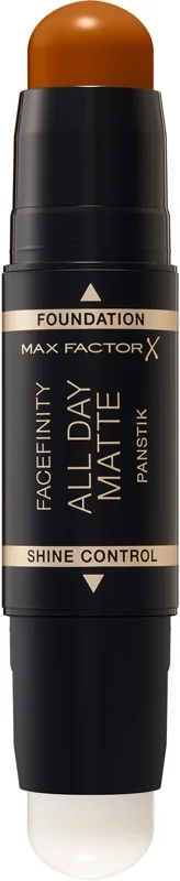 Max Factor Facefinity All Day Matte Panstik Foundation och sminkprimer I stift Skugga 105 Ganache 11 g