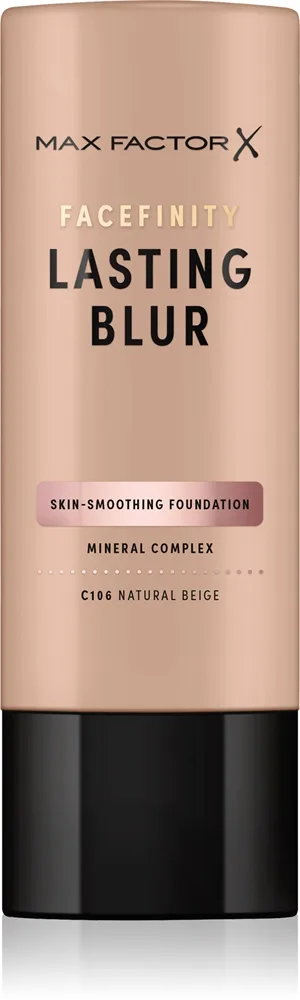 Max Factor Facefinity Lasting Blur langanhaltende Make-up Foundation Farbton C106 Natural Beige 35 ml