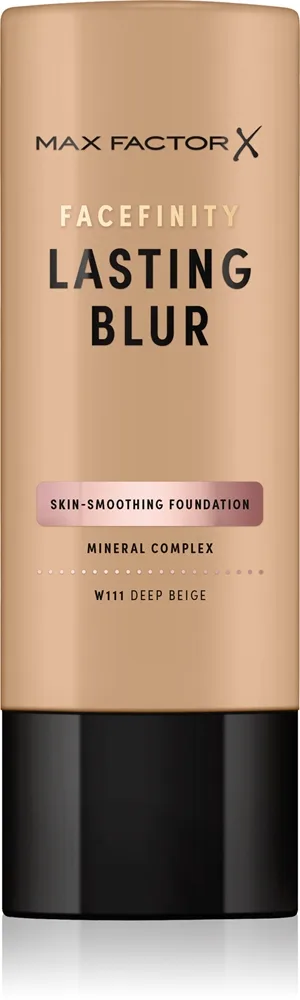 Max Factor Facefinity Lasting Blur langanhaltende Make-up Foundation Farbton W111 Deep Beige 35 ml